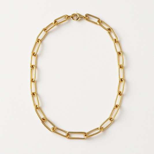 The Viral Paper-Clip Necklace